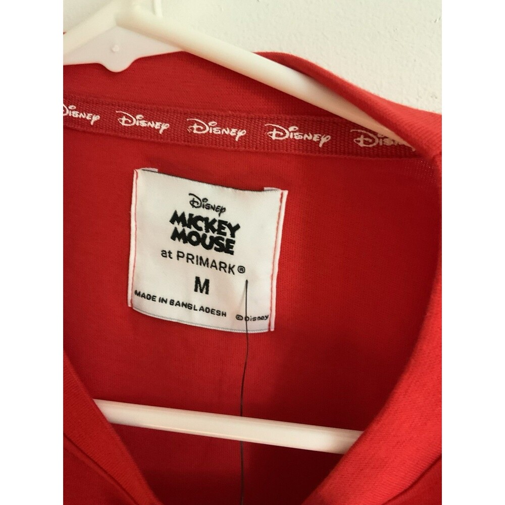 Disney Parks Red Mickey Mouse T‑Shirt  Women Size Medium NWT Primark - Picture 3 of 4